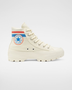 Converse Lugged Varsity Chuck Taylor All Star Női Magasszárú Piros | ABNTWME-HU